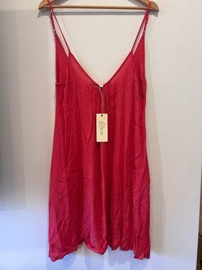 Elan Midi Sundress with Adjustable Spaghetti Straps